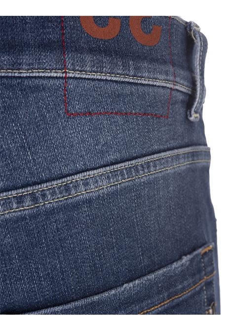 Mius Slim Fit Jeans In Medium Blue Stretch Denim DONDUP | UP168-DS0321 GF6800