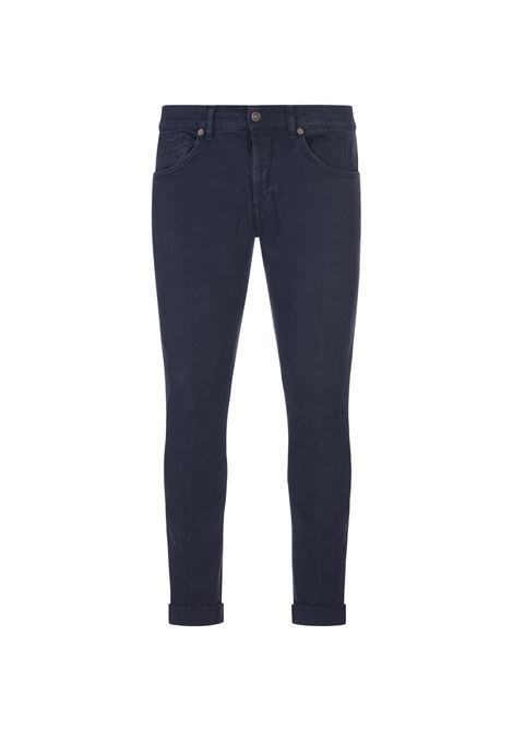 George Skinny Jeans In Blue Stretch Woven Cotton DONDUP | UP232-ASE083 GO6890