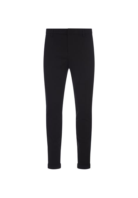 Black Gaubert Slim Fit Trousers DONDUP | UP235-JSE108 XXX999