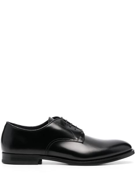 Black Leather Derby Shoes DOUCAL'S | DU1003MONZUF028NN00