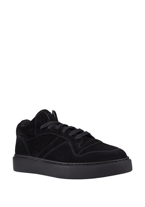 Black Suede High Top Sneakers DOUCAL'S | DU3210HUGHUF009NN00