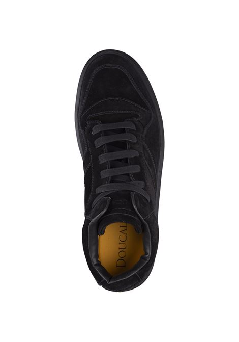 Black Suede High Top Sneakers DOUCAL'S | DU3210HUGHUF009NN00