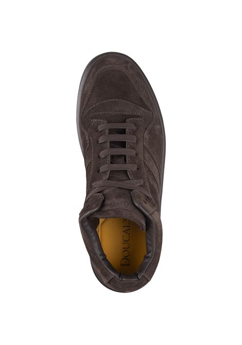 Brown Suede High Top Sneakers DOUCAL'S | DU3210HUGHUF009OM00