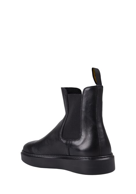 Black Leather Chelsea Boots DOUCAL'S | DU3214ALEXUF188NN00