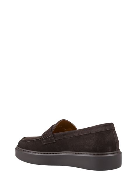 Brown Suede Loafers DOUCAL'S | DU3215ALEXUF009OM00