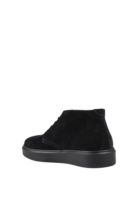 Black Suede Chukka Ankle Boots DOUCAL'S | DU3216ALEXUF009NN00