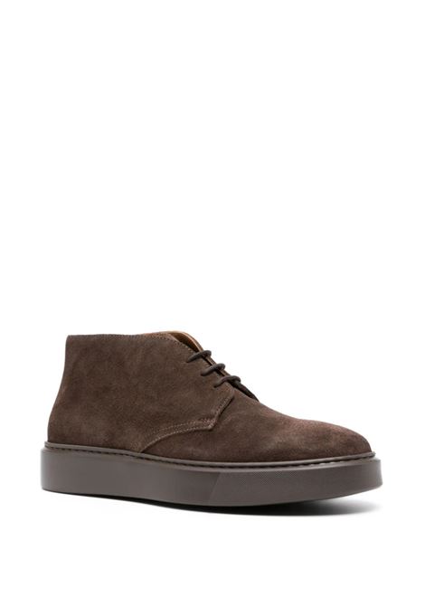 Brown Suede Chukka Ankle Boots DOUCAL'S | DU3216ALEXUF009OM00