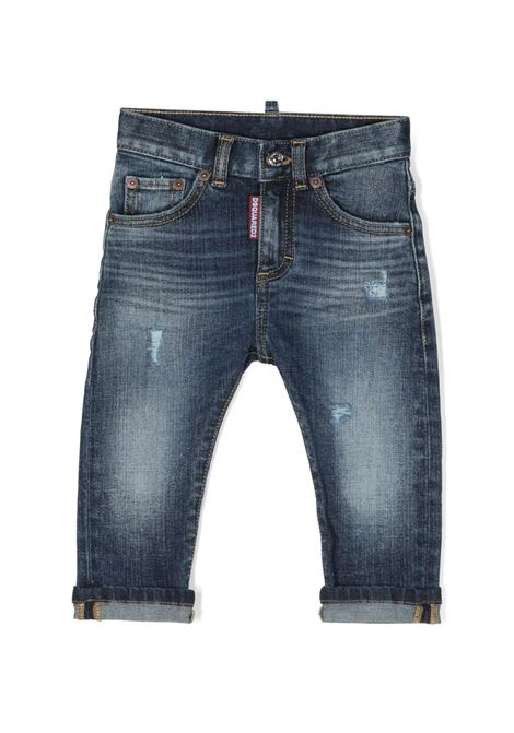 D2Kids New Born Jeans In Blu DSQUARED2 KIDS | DQ01TC-D0A4MDQ01