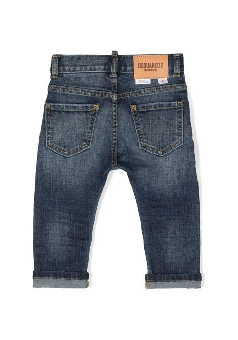 D2Kids New Born Jeans In Blue DSQUARED2 KIDS | DQ01TC-D0A4MDQ01