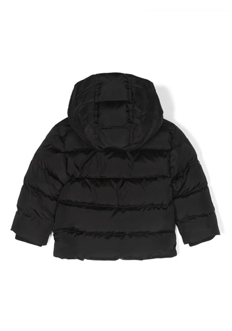 Black Down Jacket With Logo On Sleeve DSQUARED2 KIDS | DQ1788-D00BNDQ900
