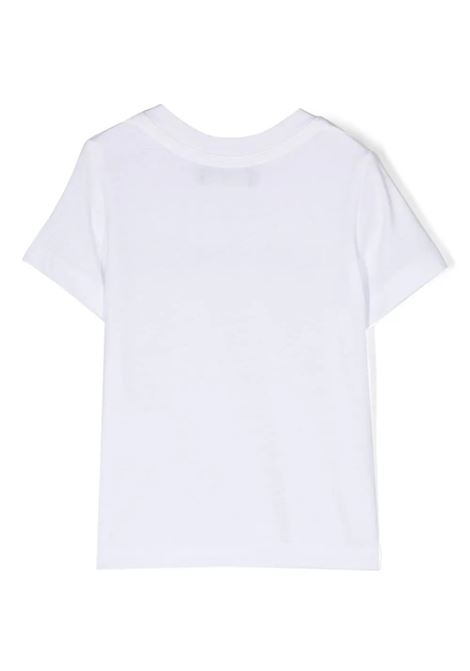 T-Shirt Bianca Con Logo a Contrasto DSQUARED2 KIDS | DQ1792-D00MVDQ100