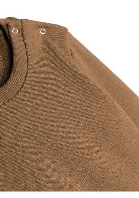 Brown Sweatshirt With Logo On Sleeve DSQUARED2 KIDS | DQ1798-D003GDQ769