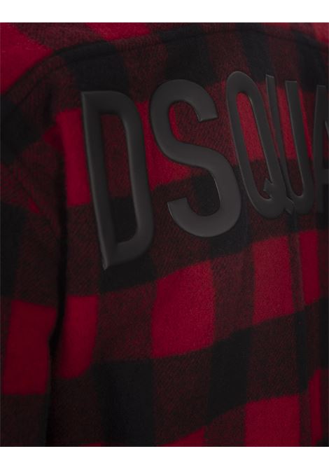 Camicia Big Logo Canadian Relaxed Dan DSQUARED2 | S71DM0655-S78301001F