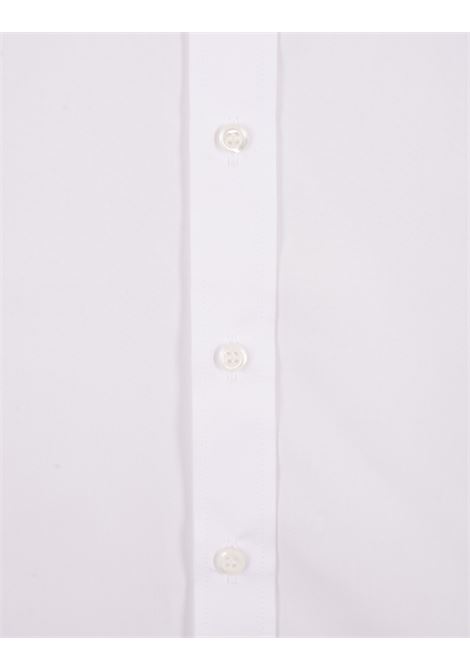 Dropped Shoulder Shirt In White DSQUARED2 | S71DM0668-S36275100