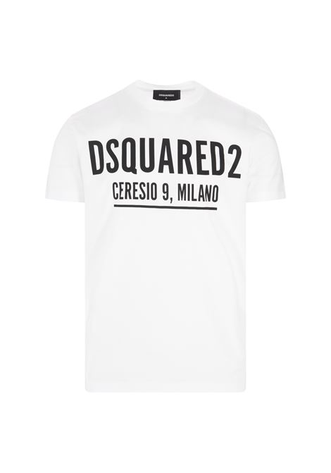 T-Shirt Dsquared2 CERESIO 9, Milano Bianca DSQUARED2 | S71GD1058-S23009100