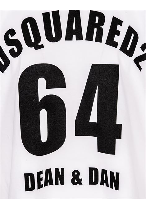 T-Shirt Dsquared2 Skater In Bianco DSQUARED2 | S71GD1328-S20694100