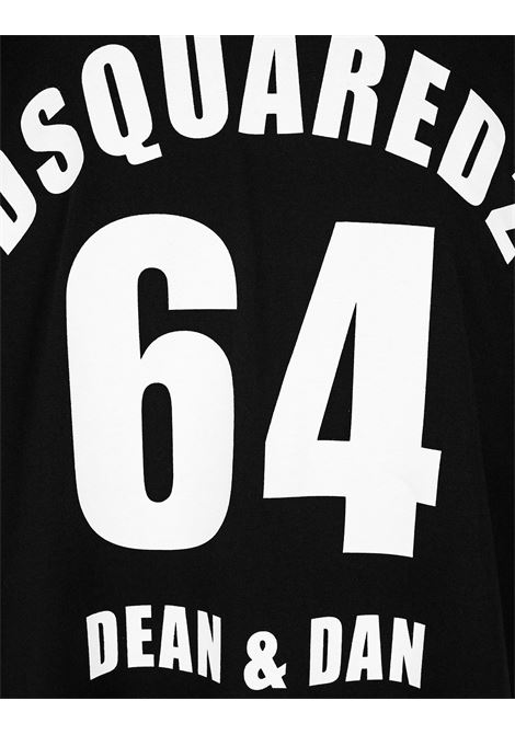 T-Shirt Dsquared2 Skater In Nero DSQUARED2 | S71GD1328-S20694900