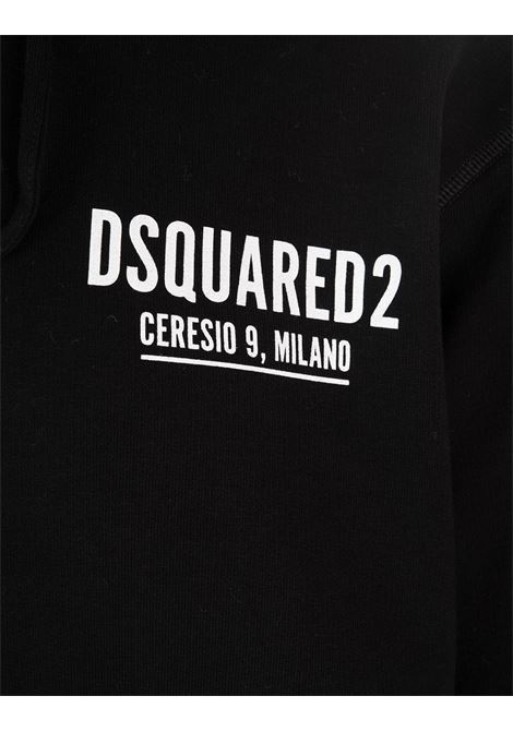 Black Dsquared2 CERESIO 9, Milan Hoodie DSQUARED2 | S71GU0451-S25516900