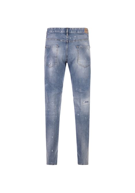 Dsquared2 Mid-Rise Distressed Slim-Cut Jeans DSQUARED2 | S71LB1254-S30664470