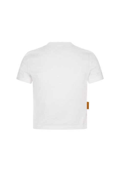 Pac-Man Mini T-Shirt In Bianco DSQUARED2 | S72GD0492-S23009100