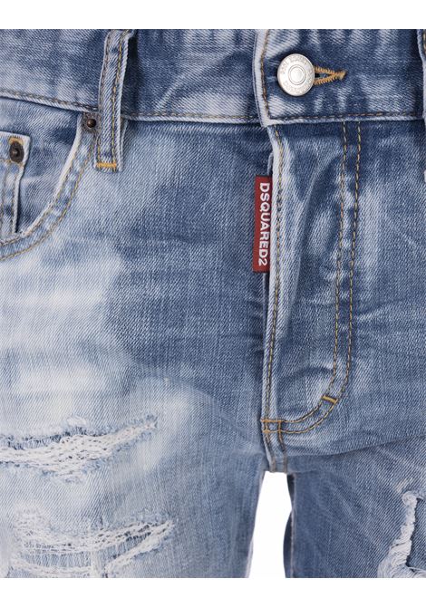Light Ripped Wash 24/7 Jeans DSQUARED2 | S72LB0658-S30664470
