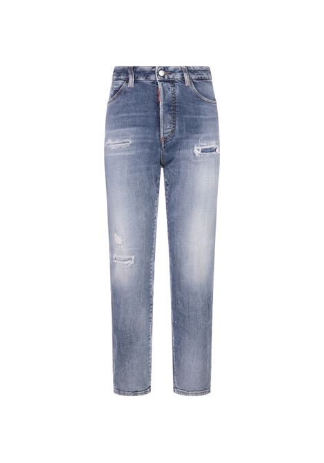 Medium Clean Wash Medium Waist Super Skinny Jeans DSQUARED2 | Pantaloni | S72LB0660-S30664470