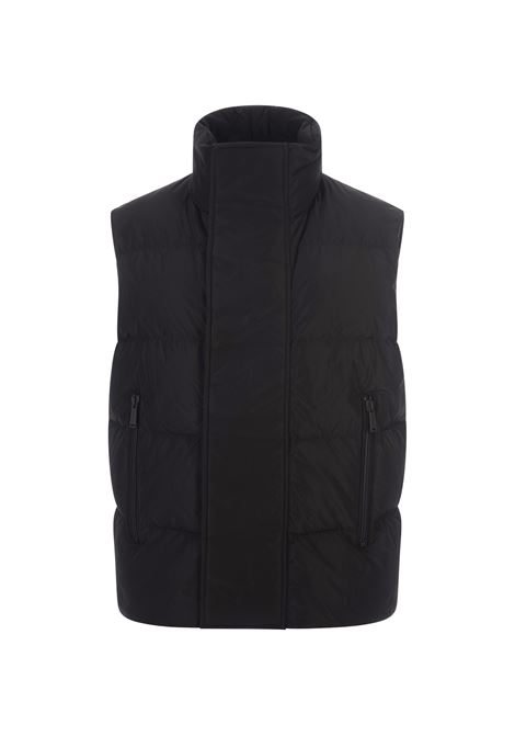 Black Padded Gilet With Logo DSQUARED2 | S74FB0316-S53353900