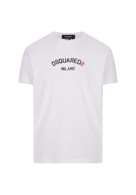 T-Shirt Dsquared2 Milano Bianca DSQUARED2 | S74GD0969-S22507100