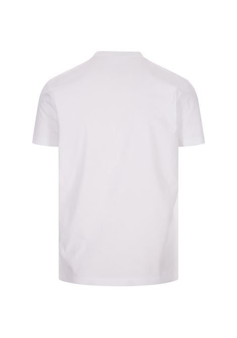 Surfer Gang Rave Slouch Raglan T-Shirt In White DSQUARED2 | S74GD1158-S23009100