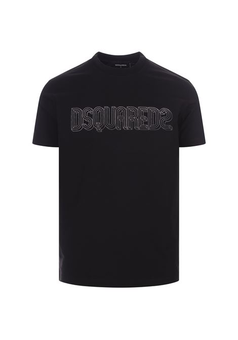 Dsquared2 Cool T-Shirt In Black DSQUARED2 | S74GD1161-S23009900