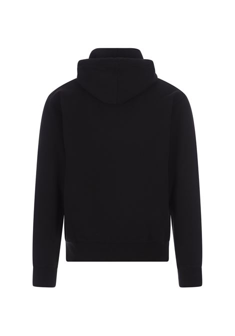 Dsquared2 Eco Dyed Cool Hoodie In Black DSQUARED2 | S74GU0664-S25538900