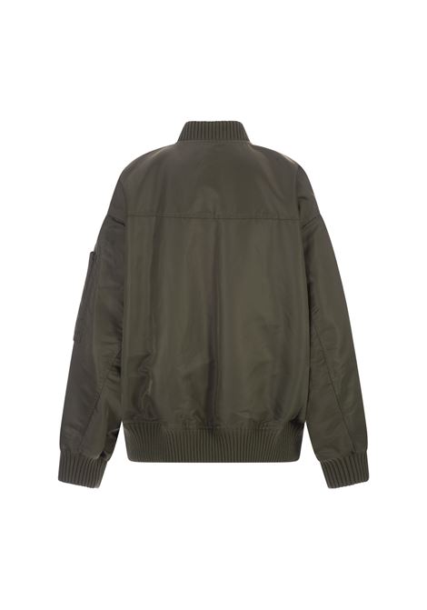 Classic Oversized Bomber Jacket In Green DSQUARED2 | S75AM0995-S78094727