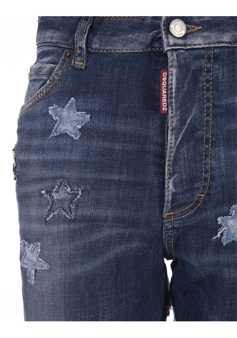 Medium Stars Wash Boston Jeans DSQUARED2 | S75LB0807-S30342470