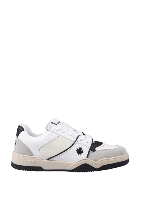 Sneakers Spiker Bianche, Grigie e Nere DSQUARED2 | SNM0315-01606243M072