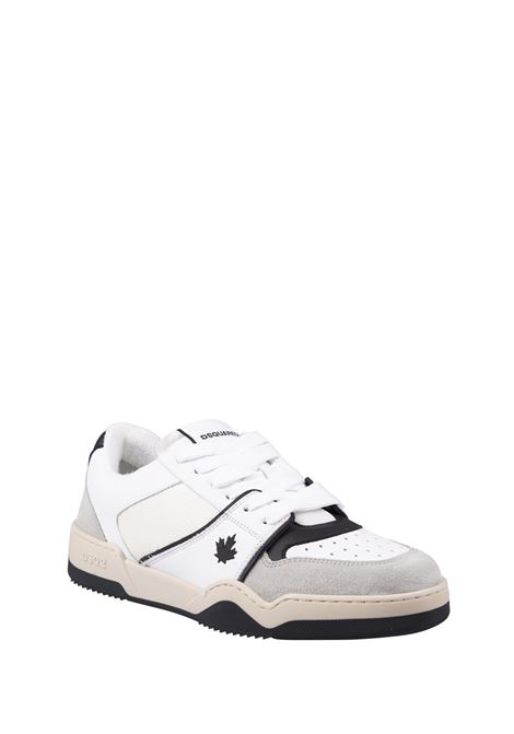 Sneakers Spiker Bianche, Grigie e Nere DSQUARED2 | SNM0315-01606243M072