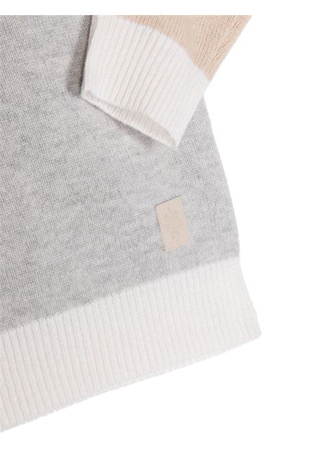 Colour-Block Wool and Cashmere Sweater ELEVENTY KIDS | ET9P10-W0041904BG