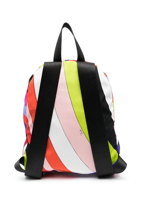 Backpack With Iride Print EMILIO PUCCI JUNIOR | PT0B58-N0189999NE