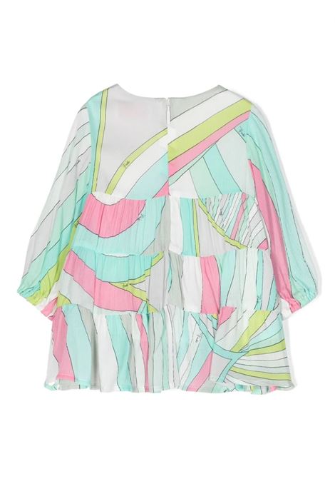 Dress With Pastel Iride Print EMILIO PUCCI JUNIOR | PT1040-K0155631MC