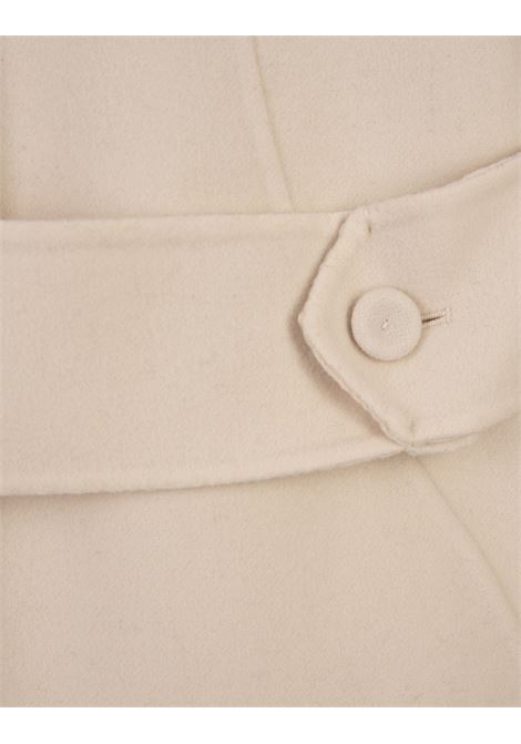 White Wool Coat With Gilet ERMANNO SCERVINO | D436D310CGRHNG10107