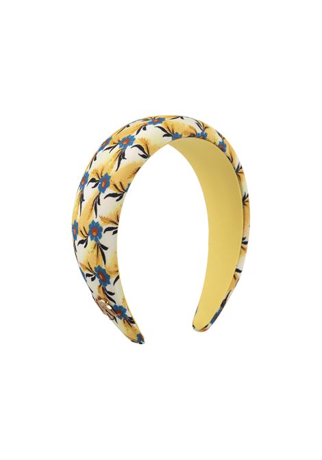 Yellow Floralia Headband ETRO | 10200-5109700