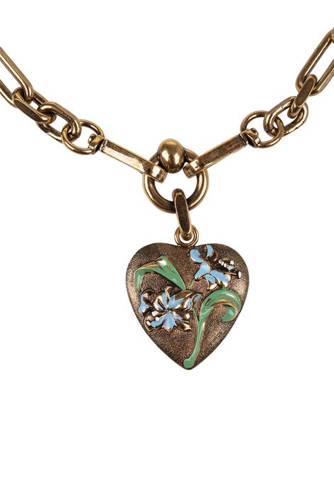Heart With Lilies Necklace ETRO | 10212-90038001