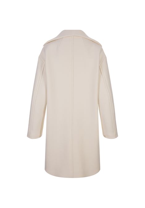 White Wool Single-Breasted Coat ETRO | 11406-0493990