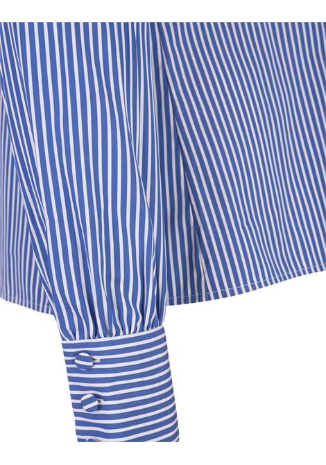 Navy Blue Striped Shirt With Etro Logo ETRO | 11720-3880200