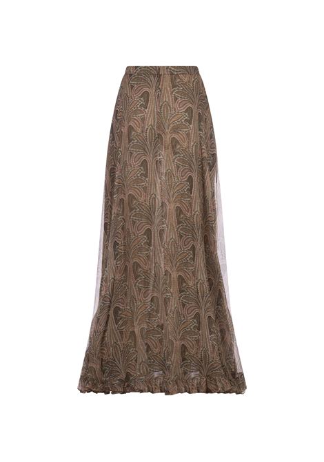 Long Crepon Skirt With Print ETRO | 11792-5241990