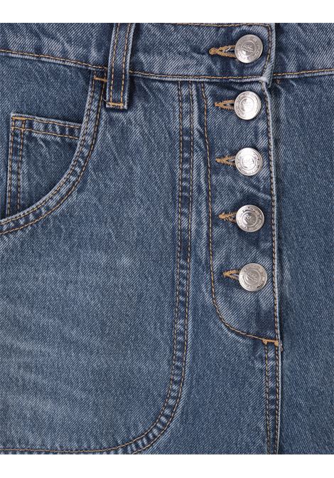 Jeans Flared Blu Navy Con Ricami ETRO | 11823-9572200