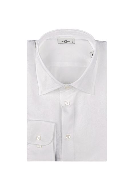 White Jacquard Shirt ETRO | 12908-3110990