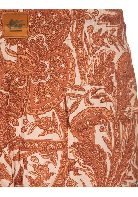 Orange Printed Swimsuit ETRO | 1B351-0116751