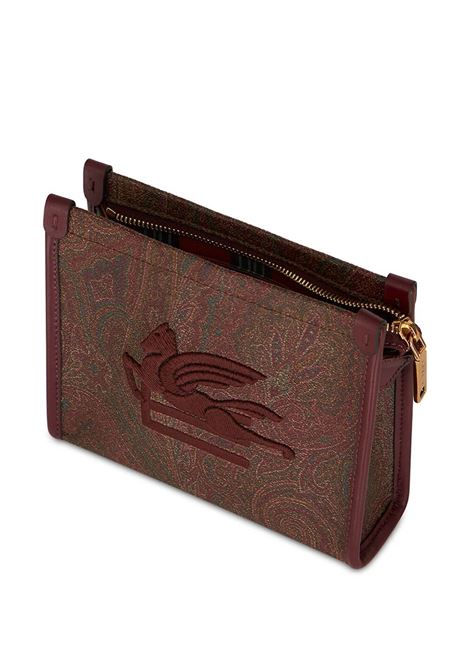 Red Paisley Small Pouch ETRO | 1H871-7567600