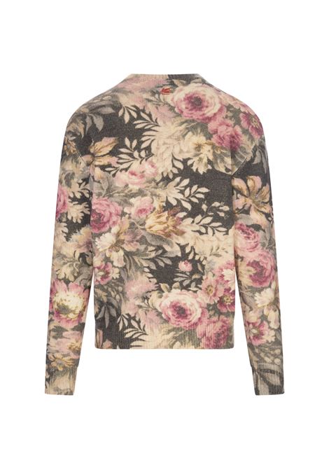 Green Foliage Floral Sweater  ETRO | 1N930-9621500