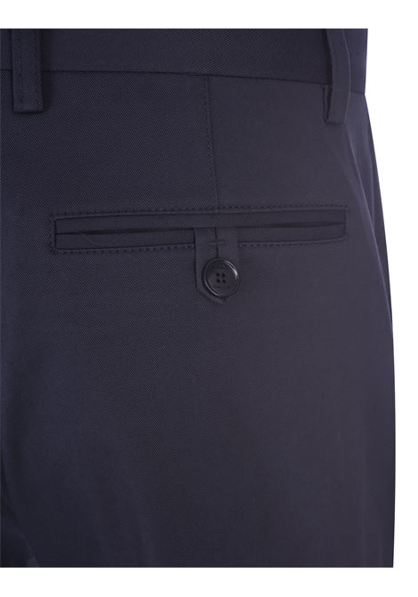 Pantaloni Classici In Cotone Stretch Blu Navy ETRO | 1W715-0028200
